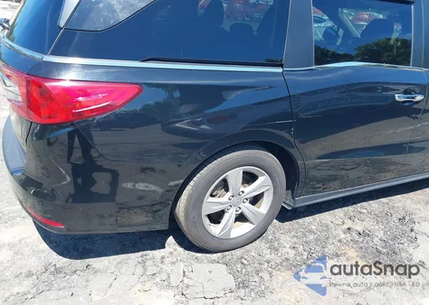 2019 Honda Odyssey Ex-L из США, поврежденный, VIN 5FNRL6H76KB096529